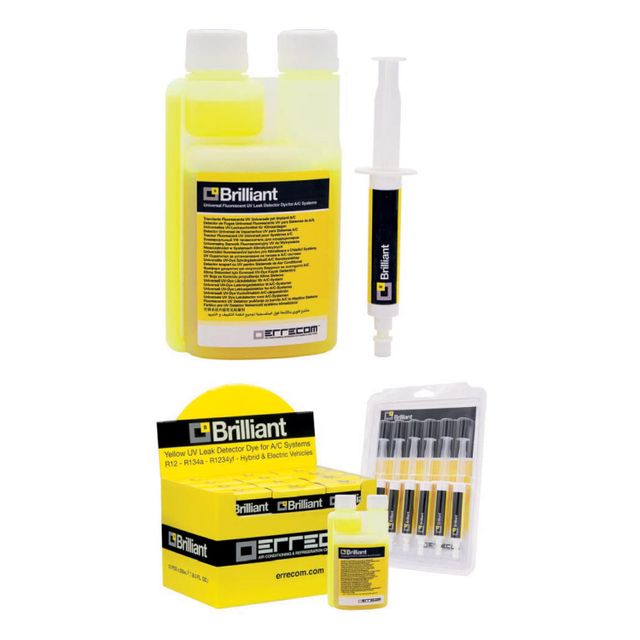 Yellow Fluorescent UV Leak Detector Dye