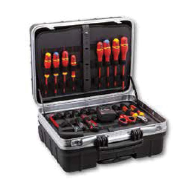 Tool trolley with Assortment for Electrotechnics (14 pcs.)