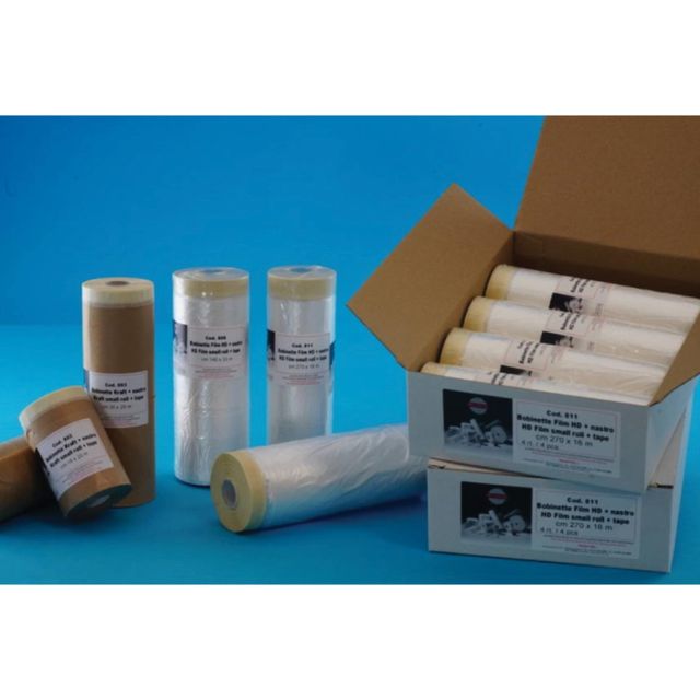 Folded Masking Paper Rolls With Tape